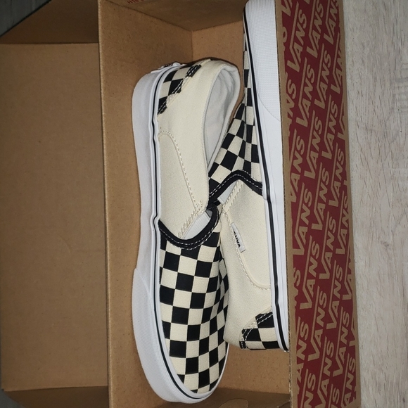 Vans black & off white sneakers. Size 6.5. Perfect conditions - Picture 6 of 7